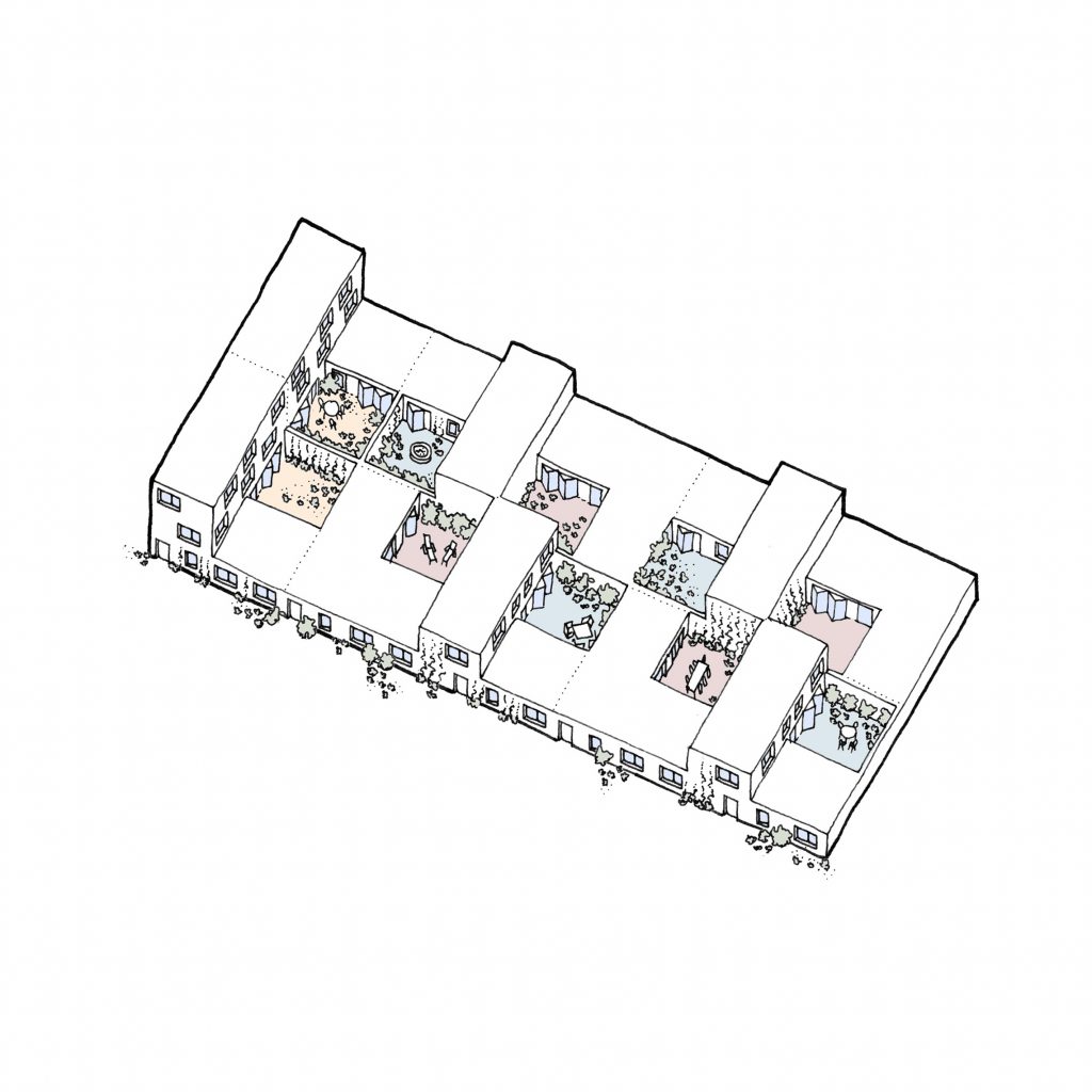 Ten Houses by DK-CM, Thurrock, 2018