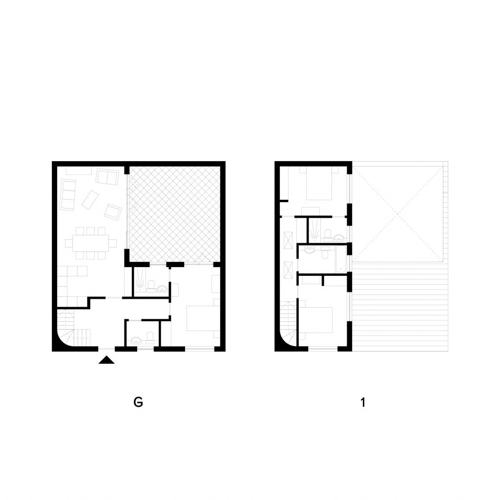 Ten Houses by DK-CM, Thurrock, 2018, Floor plans