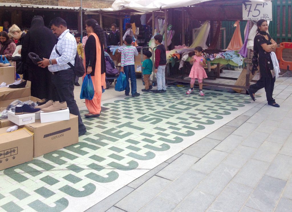 Southall Market by DK-CM, part of the Southall Great Streets scheme_2014
